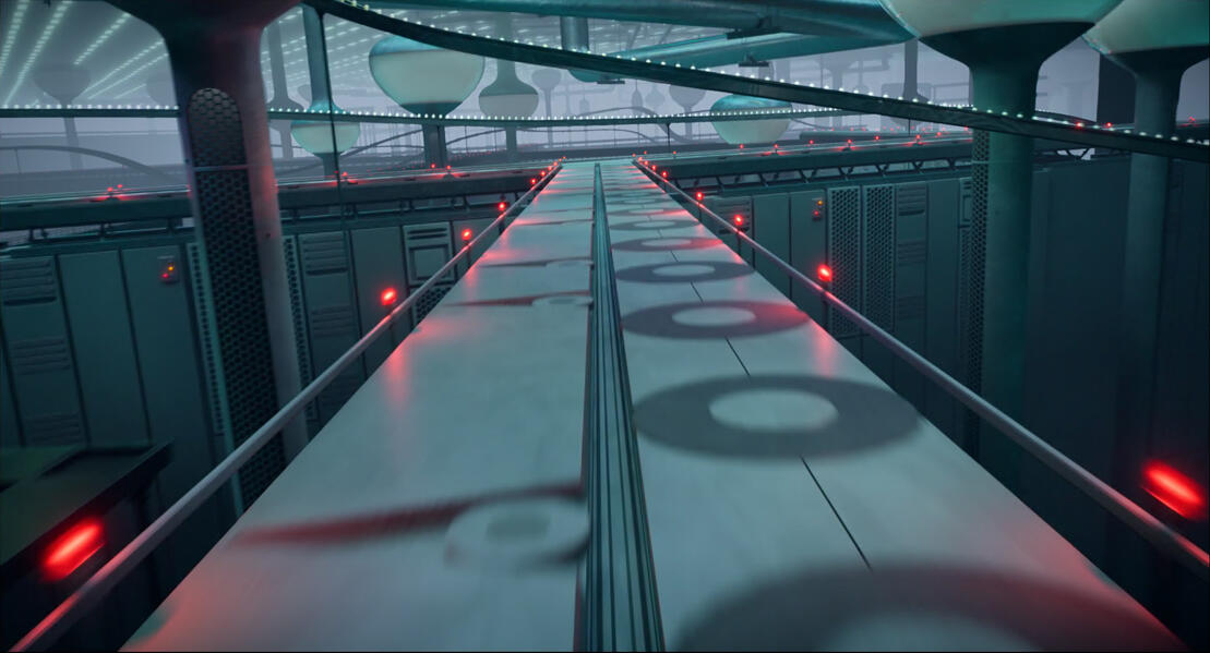 "Lactose Factory" 3D set extension The Garfield Movie